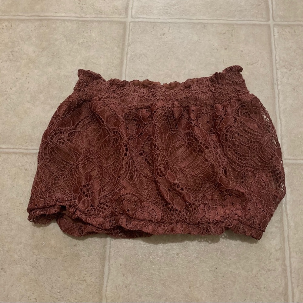 H&M brown top